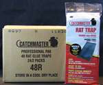 AP&G Catch Master 48R Case. Classic cardboard glue traps.