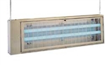 The AG-241 Insect Electrocutor is useful as both a wall mount design and a ceiling suspended light trap.