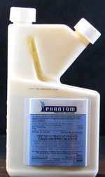 Phantom Liquid - Concentrated Insecticide/Termiticide. Non-repellant termiticide/insecticide. Inside application. Contains Chlorfenapyr.
