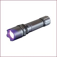 J F  Oakes - 005-UVT1-101  -  Pro Pest LED UV Rechargeable Flashlight - 3 watt - includes rechargeable battery, charger and holster. Scorpion Black Light.