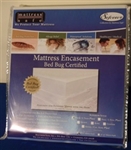 Sofcover bed bug protection for California king size mattresses. Prevent bed bugs on your mattresses.