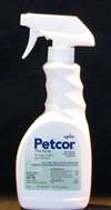 Petcore Flea Spray - Contains natural pyrethrins to immediately kill adult fleas. Precor IGR, an Insect Growth Regulator that kills flea eggs for 63 days after application.  Approved for use on dogs, cats, puppies and kittens. Convenient spray bottle.