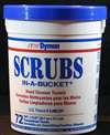 Scrubs In-A-Bucket hand cleaner towels.